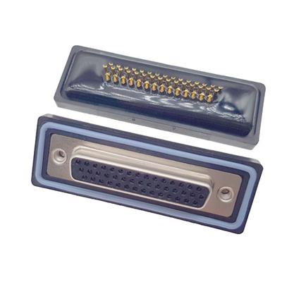 D-SUB-44P母頭焊線(xiàn)式高密度防水車(chē)針連接器